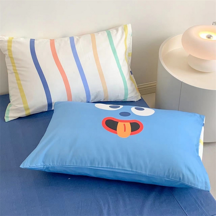 91家纺网 家纺一手货源 找家纺 （总）澳萝拉 2024新款数码大眼枕套