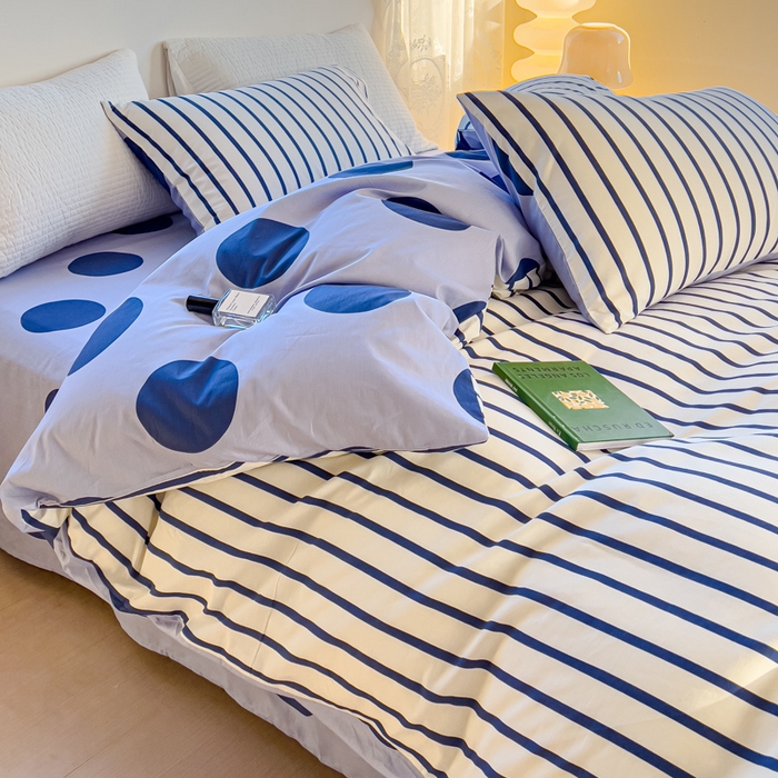 91家纺网 家纺一手货源 找家纺 感遇家纺 2024春夏新品全棉卡通印花四件套-第一批 梦巴黎