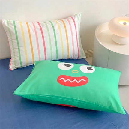 91家纺网 家纺一手货源 找家纺 （总）澳萝拉 2024新款数码大眼枕套