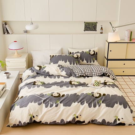 91家纺网 家纺一手货源 找家纺 （总）感遇家纺 2024春夏新品全棉卡通印花四件套-第二批