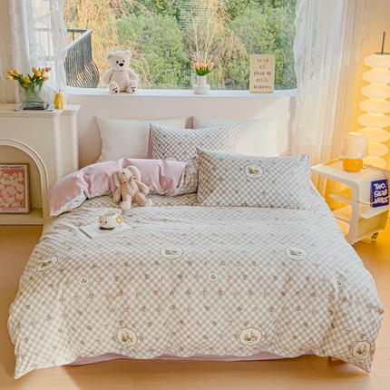 91家纺网 家纺一手货源 找家纺 （总）感遇家纺 2024春夏新品全棉卡通印花四件套-第一批