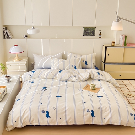 91家纺网 家纺一手货源 找家纺 （总）感遇家纺 2024春夏新品全棉卡通印花四件套-第二批