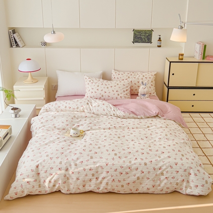 91家纺网 家纺一手货源 找家纺 （总）感遇家纺 2024春夏新品全棉卡通印花四件套-第二批