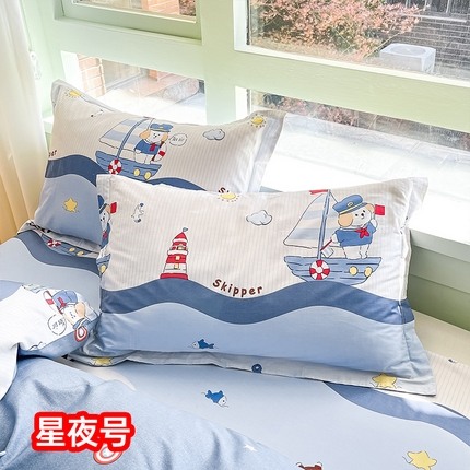 91家纺网 家纺一手货源 找家纺 （总）莱通家纺  2024新款12868印花四件套系列-单枕套