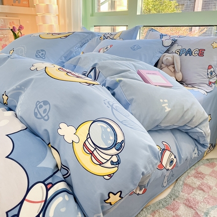 91家纺网 家纺一手货源 找家纺 （总）莱通家纺 2024新款12868印花系列单被套