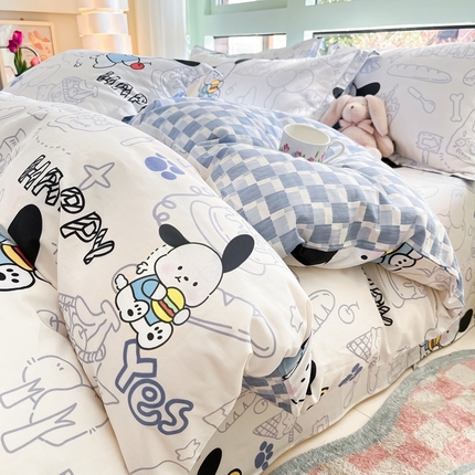 91家纺网 家纺一手货源 找家纺 （总）莱通家纺 2024新款12868印花系列单被套