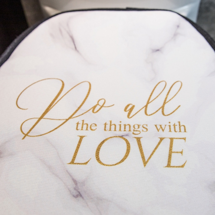 91家纺网 家纺一手货源 找家纺 爵仕家纺 2024新款网销款卫浴三件套地垫马桶盖 白金大理石