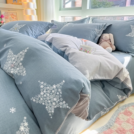 91家纺网 家纺一手货源 找家纺 （总）莱通家纺 2024新款12868印花系列单被套