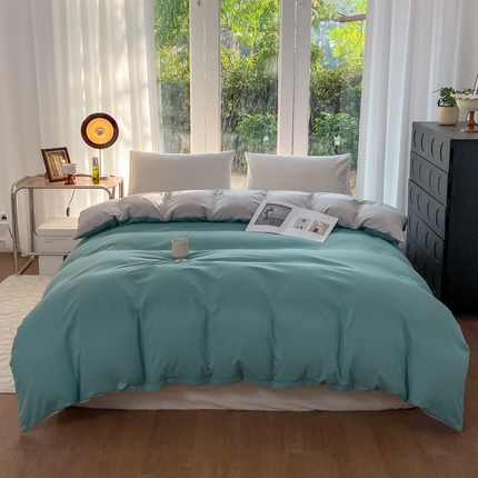 91家纺网 家纺一手货源 找家纺 （总）芷凡家纺 2024新款水洗磨毛单件被套