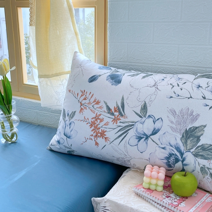 91家纺网 家纺一手货源 找家纺 捌月 2024新款全棉小花匠系列四件套单品系列 浮生若梦