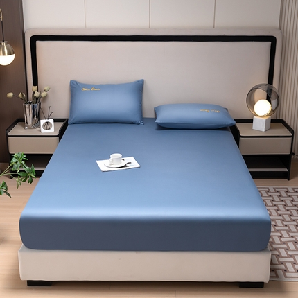 91家纺网 家纺一手货源 找家纺 （总）摩妮卡 2025新款A类40纯色全棉床笠