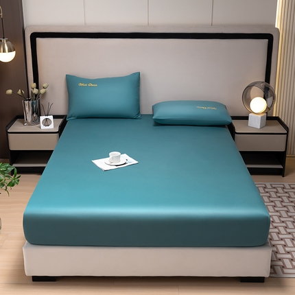 91家纺网 家纺一手货源 找家纺 （总）摩妮卡 2025新款A类40纯色全棉床笠