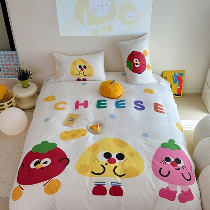 91家纺网 家纺一手货源 找家纺 （总）美乐迪家纺 2024新款大版全棉四件套