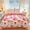 91家纺网 家纺一手货源 找家纺  清雅福 2024新款全棉13372小清新单被套系列第三季 爱心草莓熊