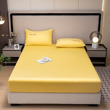 91家纺网 家纺一手货源 找家纺 （总）摩妮卡 2025新款A类40纯色全棉床笠