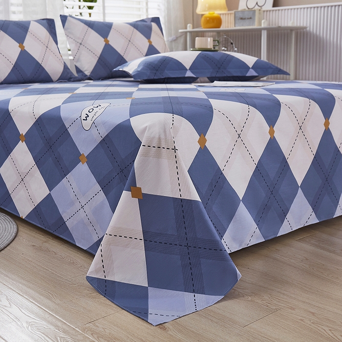 91家纺网 家纺一手货源 找家纺 名优家纺 2024新款13070套件系列 全棉印花四件套 意林