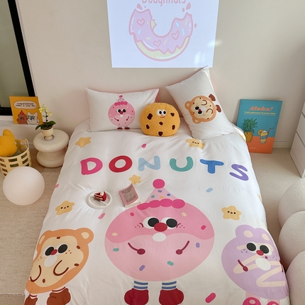 91家纺网 家纺一手货源 找家纺 （总）美乐迪家纺 2024新款大版全棉四件套