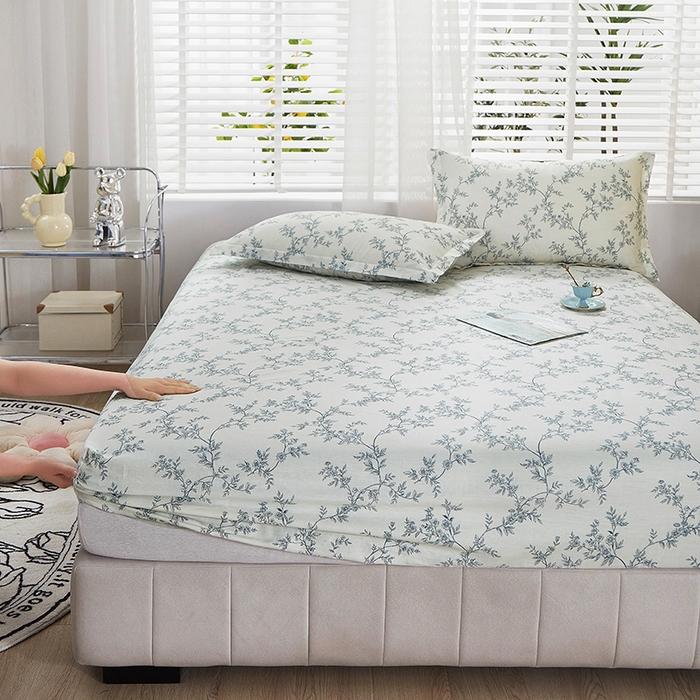 91家纺网 家纺一手货源 找家纺 名优家纺 2024新款13070套件系列-单床笠 满庭