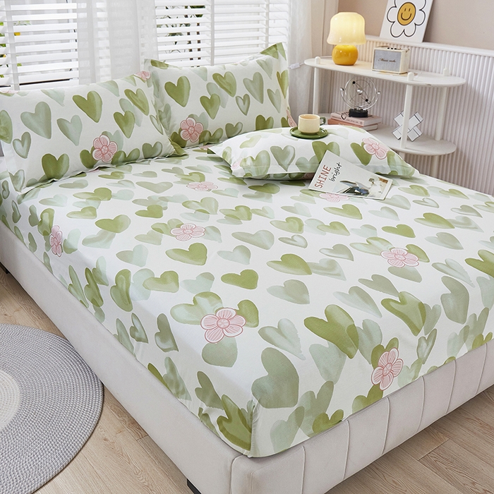 91家纺网 家纺一手货源 找家纺 名优家纺 2024新款13070套件系列-单床笠 小甜心