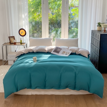 91家纺网 家纺一手货源 找家纺 （总）芷凡家纺 2024新款水洗磨毛单件被套