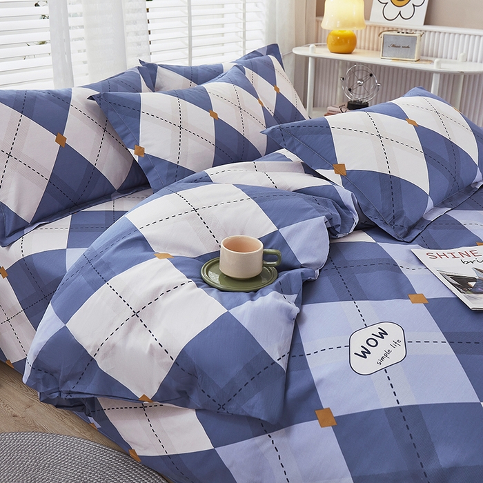 91家纺网 家纺一手货源 找家纺 名优家纺 2024新款13070套件系列 全棉印花四件套 意林