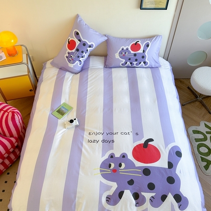 91家纺网 家纺一手货源 找家纺 （总）美乐迪家纺 2024新款大版全棉四件套