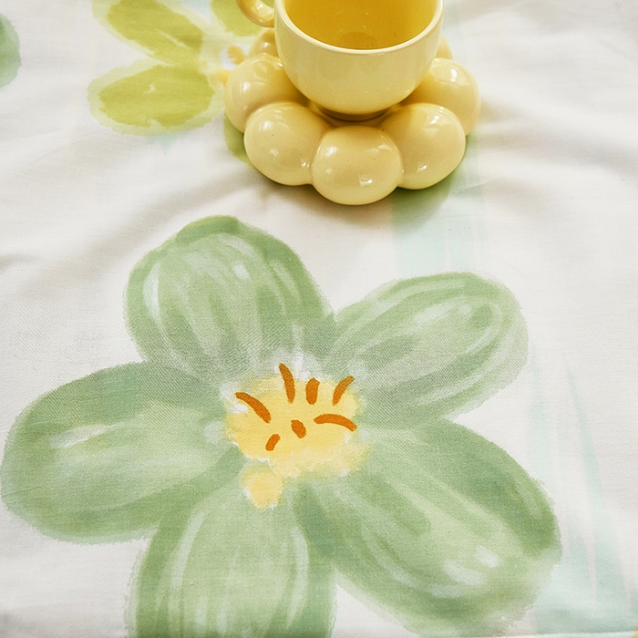 91家纺网 家纺一手货源 找家纺 名优家纺 2024新款13070套件系列-单被套 半夏花语