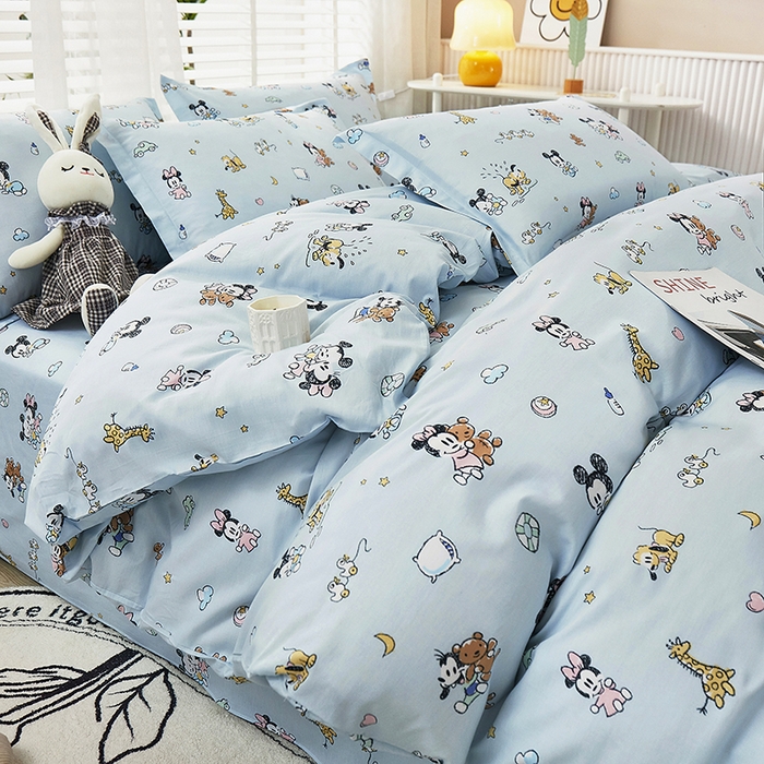 91家纺网 家纺一手货源 找家纺 名优家纺 2024新款13070套件系列-单被套 米奇乐园