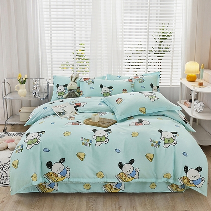 91家纺网 家纺一手货源 找家纺 名优家纺 2024新款13070套件系列-单被套 萌宠时代