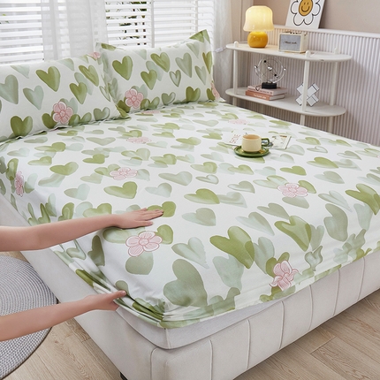 91家纺网 家纺一手货源 找家纺 名优家纺 2024新款13070套件系列-单床笠 小甜心