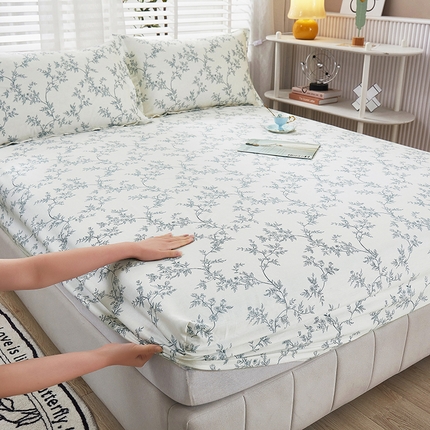 名优家纺 2024新款13070套件系列-单床笠 满庭