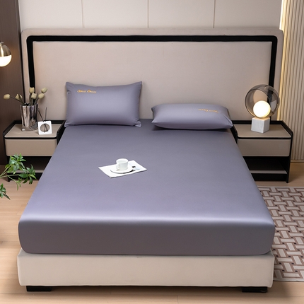 91家纺网 家纺一手货源 找家纺 （总）摩妮卡 2025新款A类40纯色全棉床笠