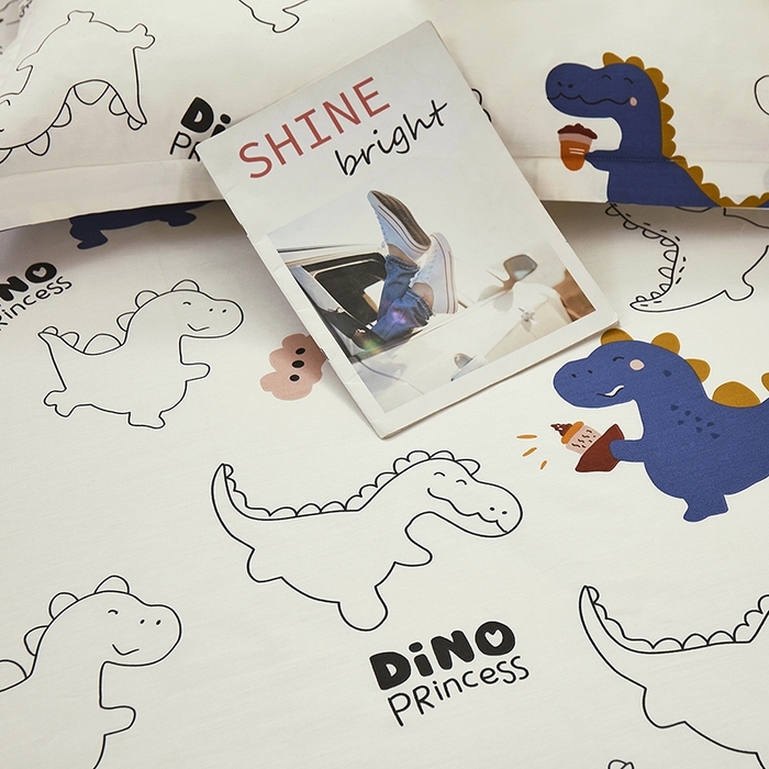 91家纺网 家纺一手货源 找家纺 名优家纺 2024新款13070套件系列 全棉印花四件套 面包龙