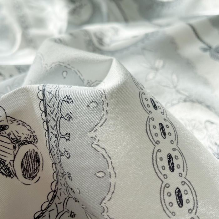 91家纺网 家纺一手货源 找家纺 捌月 2024新款全棉小花匠系列四件套单品系列 朵拉熊