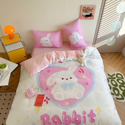 91家纺网 家纺一手货源 找家纺 （总）美乐迪家纺 2024新款大版全棉四件套