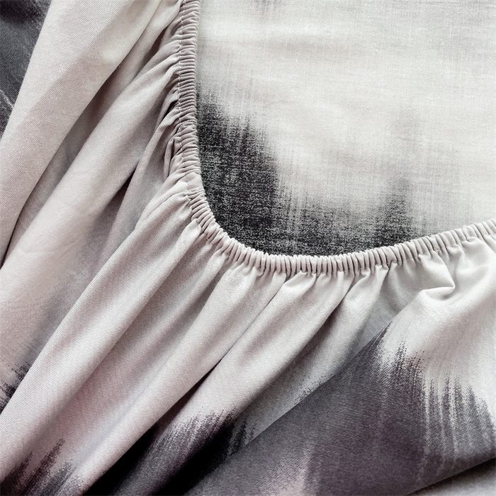 91家纺网 家纺一手货源 找家纺 名兮家居 2024新款全棉印花单床笠 流年