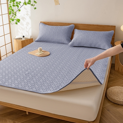 91家纺网 家纺一手货源 找家纺 （总）花言狐语 2025新款A类原棉防水防污床垫--锦绣系列 