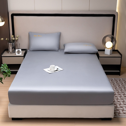 91家纺网 家纺一手货源 找家纺 （总）摩妮卡 2025新款全棉40贡缎单床笠