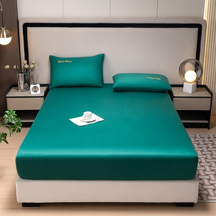 91家纺网 家纺一手货源 找家纺 （总）摩妮卡 2025新款全棉40贡缎单床笠