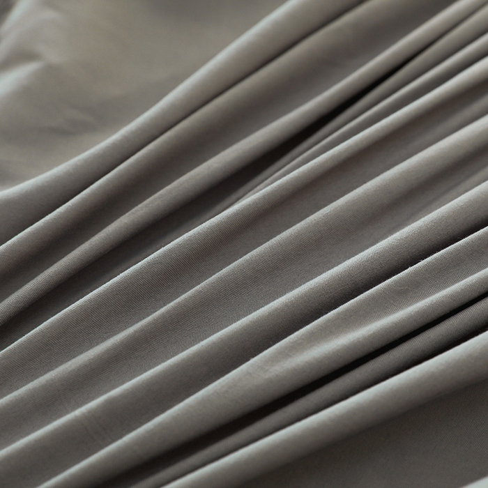 91家纺网 家纺一手货源 找家纺 丝涟家居 2025新款A类水洗亲肤棉刺绣防水防污床笠--星河 星河-灰色