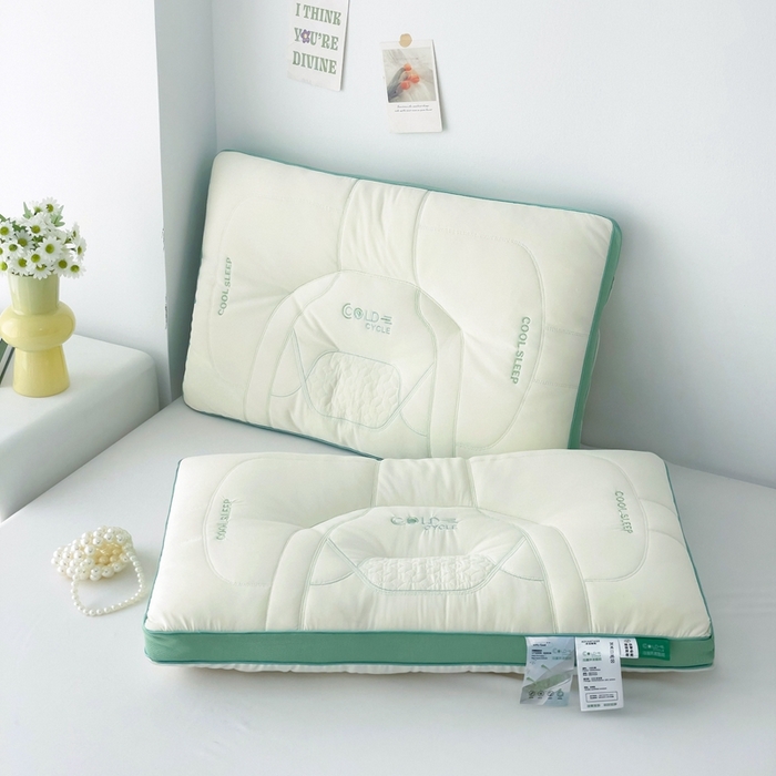 91家纺网 家纺一手货源 找家纺 （总）爱尚家枕芯 2024新款冷循环凉感枕 枕头枕芯