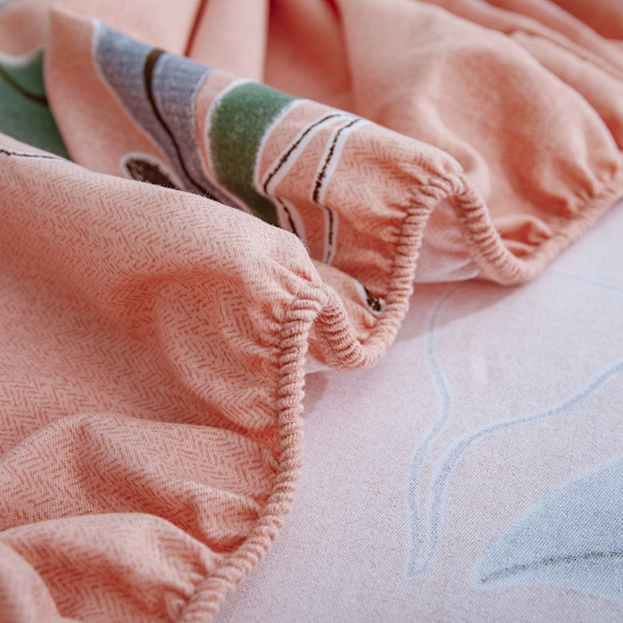 91家纺网 家纺一手货源 找家纺 宝时兰 2025新款A类加厚全棉床笠-印花款 秘境