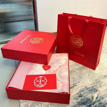 91家纺网 家纺一手货源 找家纺 （总）佳汐蓝 2024新款100支全棉刺绣婚庆四件套多件套-实拍