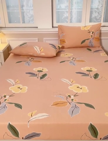 91家纺网 家纺一手货源 找家纺 宝时兰 2025新款A类加厚全棉床笠-印花款 秘境