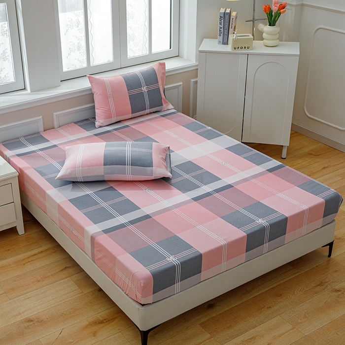 91家纺网 家纺一手货源 找家纺 宝时兰 2025新款A类加厚全棉床笠-印花款 欧风盛典