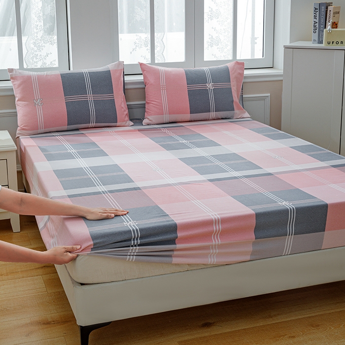 91家纺网 家纺一手货源 找家纺 宝时兰 2025新款A类加厚全棉床笠-印花款 欧风盛典