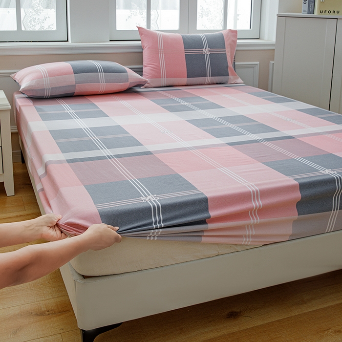 91家纺网 家纺一手货源 找家纺 宝时兰 2025新款A类加厚全棉床笠-印花款 欧风盛典