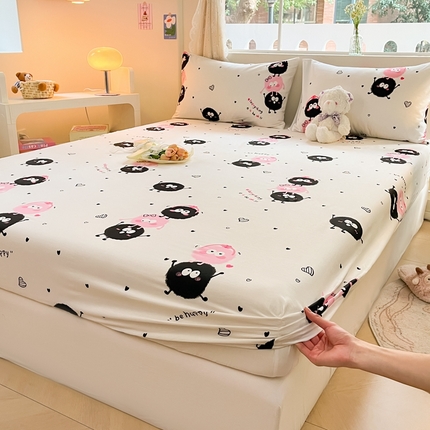 91家纺网 家纺一手货源 找家纺 （总）寻米 2024新款纯棉正宗13070单床笠