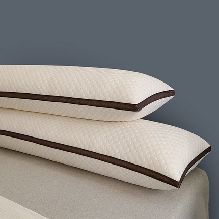 91家纺网 家纺一手货源 找家纺 （总）芯宜佳 2024新款泡泡立体按摩长枕头低枕矮枕夫妻情侣双人枕芯枕头 泡泡立体长枕