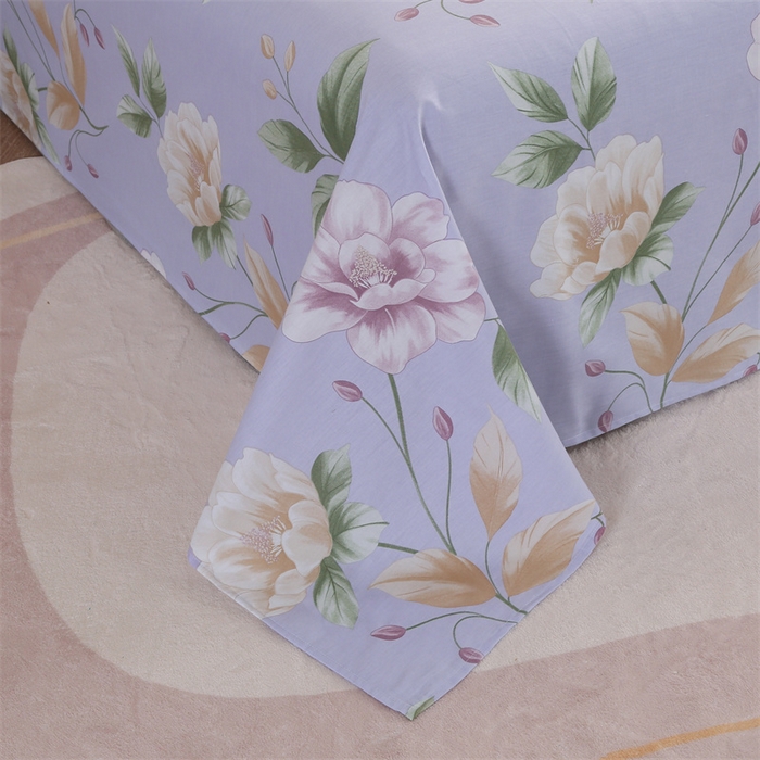 91家纺网 家纺一手货源 找家纺 圣锦 全棉单床单 花梦园